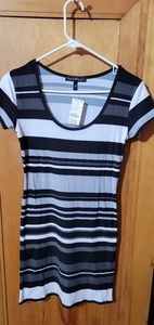 Discovery stripped dress